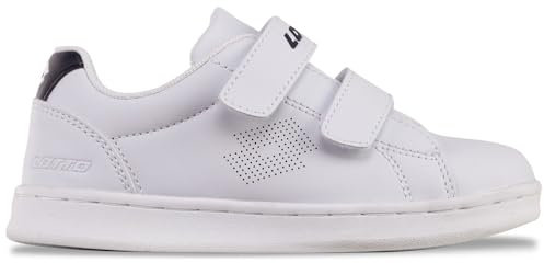 Lotto, Scarpe da Ginnastica, Bianco Nero, 28 EU