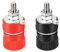 Rebower Binding Post Terminal, M4 Thread Power Amplifier Speaker Connector for Speaker, Battery Box, Banana Plug