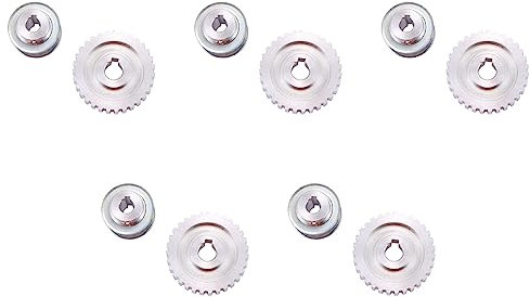 Oladfiop 10 Stücke Metall Synchron Scheibe Getriebe Motor Riemen Antriebs Rad Getriebe S Cj0618 Mini Dreh Maschine Getriebe, Metall Schneide Maschine Getriebe