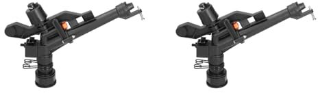 Aspersor de Riego de 2 Piezas G 1‑1/2, Aspersor de Riego Grande para Jardín para Césped