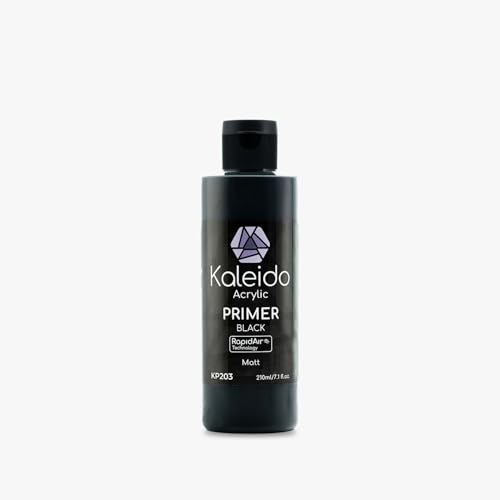 Gaahleri KP203 Apprêt Noir Mat – Acryl Primer, Airbrush, 210 ML | Mattes Finish, füllt feine Kratzer, haftet ohne Grundierung, 210 ML Airbrush