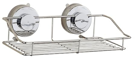 TOPPERFUN Étagère Murale de Salle de Bain Ventouse Organisateur de Rangement pour Cuisine