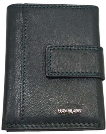Portafoglio Verticale Slim Uomo In Pelle Porta Carte Credito Banconote