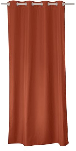 ED Enjoy Home Thermovorhang, Blickdicht, Terrakotta, 135 x 240 cm, Metallösen, Hitzeschutz, Anti-Frost, für Schlafzimmer und Wohnzimmer