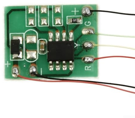 Spurweite 00 H0 Fußgängerampel mit LED-Signalen und Bedienfeld für Eisenbahnmodellübergänge, 3 Stück Set