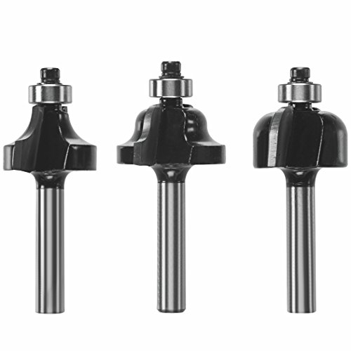 Skil 91003 décoratifs Edge Router Bit Set, 3 pièces