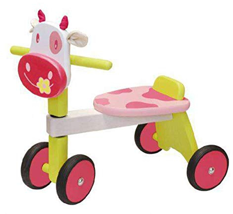 balance bike kuhmädchen pink