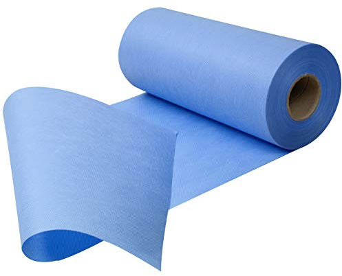 Sensalux Tischläufer, Tischband, stoffähnliches Vlies, Standard 100 by Oeko-TEX® - Klasse I Zertifiziert, 30cm x 25m, Hellblau