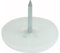 WHITE FURNITURE GLIDE NAILS 25mm Knock In Table Chair Leg Feet Protectors Pack of 8