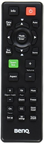 Benq 5J.J9V06.001 Fernbedienung, Schwarz