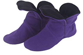 RAIKOU Hausschuhe für Damen, Herren aus Micro Fleece mit ABS und Rutschfester Sohle Größe,Super Flauschige Hüttenschuhe