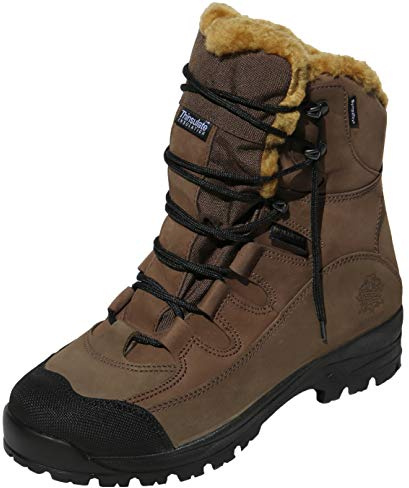 Hollert Unisex Straßenschuhe Boots Rudi Winterschuhe Wander Stiefel Trekkingschuhe Merino Lammfell Schuhgröße EUR 41