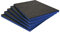 Shadow Foam Easy Peel (600mm x 420mm) | espuma personalizable para organizar cajas de herramientas (Paquete de cinco (Profundidad de 30mm), Negro sobre azul)