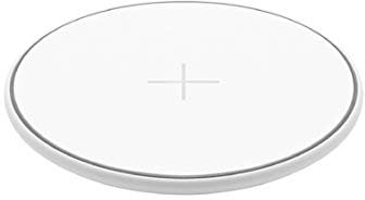 Juice Wireless 10W Charger, QI Certified 10W Pad for Apple iPhone 14, 14 Pro, 13, 13 Pro, 12, 11, X, XS, 8 & Samsung | Fast Wireless Charger | White
