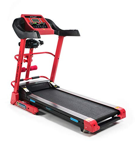 ECODE® Klappbares Laufband mit DSA Double Shock Absorber – Lauf-und Gehmaschine mit Bluetooth und LCD-Display – Laufband für Gehen und Laufen mit 12 Programmen