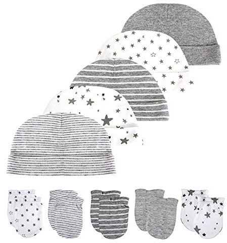 Kiddiezoom Unisex Babyhose für Mädchen Jungen Baby Jogginghose, 4er-Pack