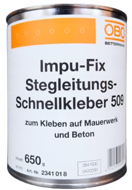 OBO Bettermann® Impu-Fix-Stegleitungskleber 650gr.
