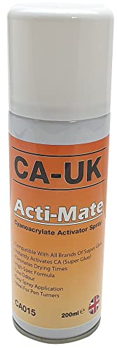 CA-UK Accelerator To Speed Up Drying Time For Superglues, 200ml