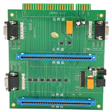 für Jamma PC Board, Game Multi für Jamma Switch Schnelle Installation Einfach zu Bedienende 2-in-1-PCB für Spiele
