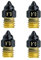 Sprite Extruder Pro PTFE-Beschichtung, Messingdüse, 0,4 mm, antihaftbeschichtet, kompatibel mit Creality CR6 SE/Max Ender 3 S1/Pro Ender-3 Max Neo, CR10 Smart Pro, Sermoon V1 3D-Drucker
