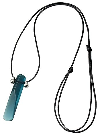 NELLN Halskette Hokage Tsunade Edelstein Natürliche Jade Anhänger Uzumaki Charms Halskette Anhänger Halskette Anime Cosplay Prop Schmuck Zubehör