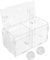 FRCOLOR 1 Satz Betta-Box Aquarium Brüterei Zuchthalter Aquarium Für Betta-Fische Zuchtbrüterei Für Aquarien Zuchtfall Für Aquarien Betta-Aquarium Zuchtbehälter Acryl Haushalt Zierfische