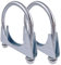 Atokrtact Heavy Duty Exhaust Clamp with Hanger Universal Clamp On Exhaust Hanger,Pack of 2 (2.5 Inch Fit 63MM OD Pipe)