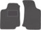 Wielganizator Automatte – Passend für Volkswagen Golf III Cabrio, Fließheck, Kombi 1993-2002 – Velours – Autozubehör - Auto Fußmatten – Fußmatte Auto – 2-teilig - Graphit