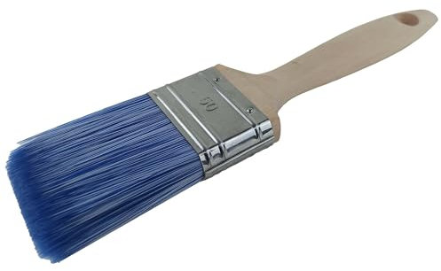 Scorprotect® Flachpinsel SolidPro L mit Hartholzstiel Kunstborste 9. Stärke für feine Lackierarbeiten Ausführung 50 mm