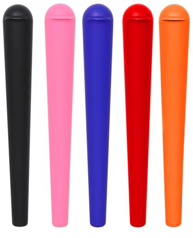 WBZOWRB Porta Sigarette, Joint Cigarette Tube Set tubo a prova di odore 120mm Porta Joint Custodia Antiodore contenitore ermetico per coni pre-laminati per Caccia, Campeggio, Alpinismo, 5 pezzo