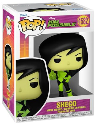 Funko Pop! Disney: Kim Possible: Shego - Vinyl-Sammelfigur - Geschenkidee - Offizielle Handelswaren - Spielzeug Für Kinder und Erwachsene - TV Fans - Modellfigur Für Sammler und Display