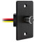 acegoo 12V Dimmer Switch Campervan Boat High-side PWM Dimmer, Perfect for Motorhome Truck Cars Strip Light and 12V LED Light Fixture, Rotary Dimming Rated 6A (Black)