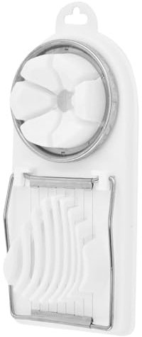 Eierschneider mit Draht aus Edelstahl | Eierschneider und Allesschneider | Eierschneider | Eierschneider für harte Eier | Allesschneider für harte Eier | Zerkleinerer für | 2-in-1-Küchenzubehör