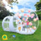 Inflatable Bubble House, FOOING 10ft Bubble House with Dual Ducting, Transparent Bubble Bounce House, Inflatable Balloon House for Party, Wedding, Birthday and Commercial Use, Kids Gift