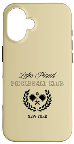 Hülle für iPhone 16 Pickleball Club Lake Placid New York