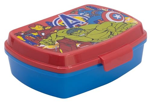 Scatola per pranzo rettangolare per bambini Avengers - Marvel