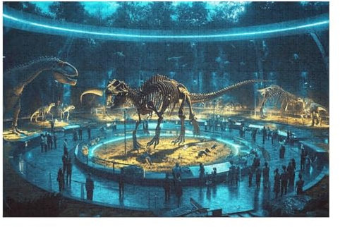 1000 Teile Puzzle - Jurassic World Puzzles Für Einzigartige Formen Erwachsene Und Kinder21 50x70cmMbT417