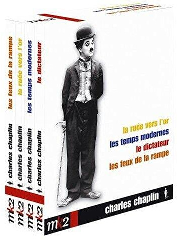 Coffret Charles Chaplin 4 DVD : Le Dictateur / Les Temps modernes / La Ruée vers l'or / Les Feux de la rampe [FR Import]