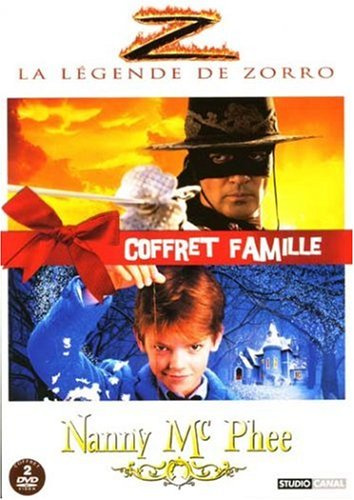 Coffret famille : la légende de zorro ; nanny mc phee [FR Import]
