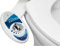 Luxe Bidet Neo 110 – Frische, Wasser ohne Elektrik Mechanische Bidet WC-Sitz Befestigung (blau und weiß)