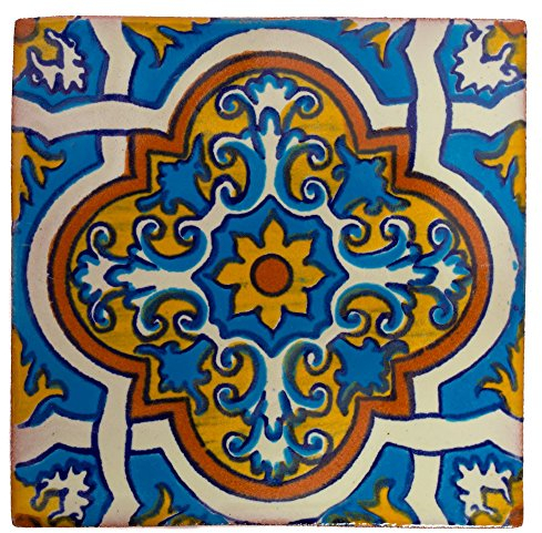 Tumia LAC Mexikanischen Handgemachten Talavera, 5cm Fliesen - Einzelfliese