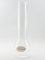 Cloche de rechange en verre transparent pour lampe à huile et à pétrole Taille maximale : hauteur de 25,7 cm et diamètre extérieur de la bouche de 5,2 cm