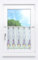 Plauener Spitze Scheibengardine Frühlingsblumen (Bx H) 144cm * 55cm Violett/Lila