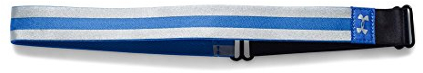 Under Armour Reflektierendes Stirnband für Damen, mediterranes (437)/Silber, Einheitsgröße