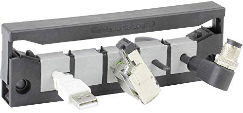 Icotek KEL-Quick E5 Kabeleinführungsleiste Polyamid Schwarz 1 St.