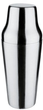 Paderno 41461-07 Shaker Inox Satinato, Satino Parisian per Cocktail e Long Drink, Resistente, capacità 700 ml