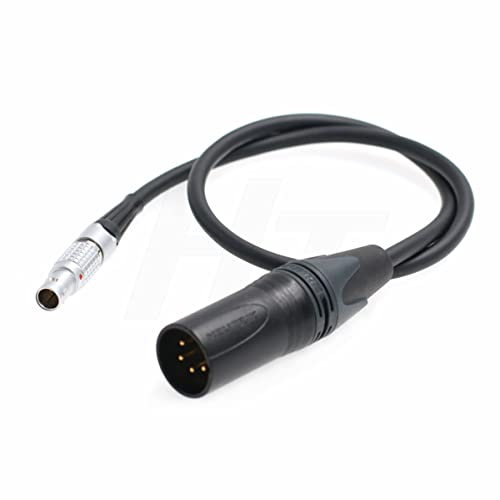 HangTon Câble d'alimentation Teradek XLR 4 broches 0B 2 broches pour émetteur et récepteur Bond Bolt Cube (50 cm)