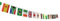 Troflink -Intermational Flaggen Bunting Multi Nation Flaggen, Olympia- / Europameisterschaften, World Wide International Flaggen vorhanden