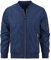 YOUTHUP Herren Jacke Leichte Übergangsjacke mit Ärmeltasche Sommerjacke Regular Fit Freizeit Bomberjacke, Blau, 4XL
