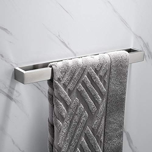 Celbon 30CM SUS 304 Acciaio Inossidabile Portasciugamani Senza Punzonatura Autoadesivo Porta Salviette per Bagno spazzola …
